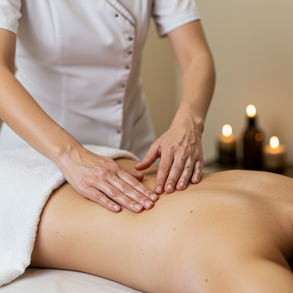 オイルトリートメント施術イメージ